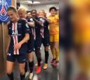 La movida celebración del PSG de Endler tras clasificarse a la semifinal de Champions