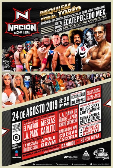 Nación Lucha Libre, la nueva alternativa mexicana de lucha