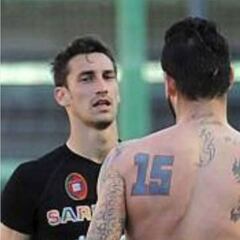 La emotiva despedida de Pinilla a su amigo Davide Astori