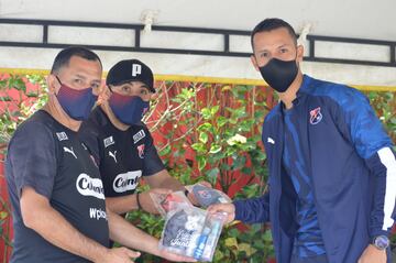 Medellín realizó las pruebas PCR al plantel en su sede deportiva. Los entrenamientos individuales volverán el jueves 16 de julio.