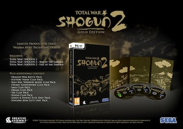 Anunciado Total War Shogun 2 Gold Edition para el 8 de marzo