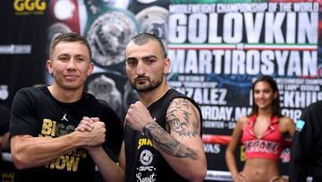 Horario, canal de TV y c&oacute;mo ver la pelea online entre Gennady Golovkin vs Vanes Martirosyan. Todos los rounds los podr&aacute;s seguir minuto a minuto en AS.com