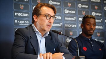 “Si el Getafe da el paso, seguramente De Frutos en junio dejaría de ser jugador del Levante”