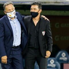 Cómo les fue a Russo y a Gallardo en los Superclásicos con Boca y River