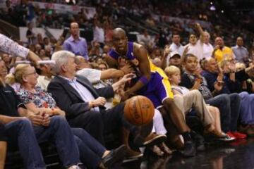 San Antonio Spurs - Los Angeles Lakers, partido de la NBA perteneciente los Playoffs de la Conferencia Oeste.