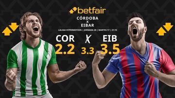 Córdoba CF vs. SD Eibar: horario, dónde ver, pronósticos y clasificación