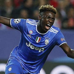 Kean, primer nacido en el año 2000 en debutar en Champions