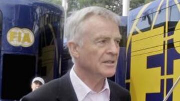 <b>CONTROVERSIA.</b> El presidente de la Federación Internacional del Automóvil, Max Mosley, declaró su preocupación, porque según su parecer el G.P. de Australia lo decidirán los comisarios.