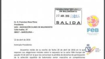 FEB: posible demanda a la ACB por su acuerdo con la Euroliga