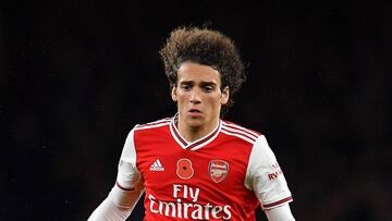 LONDON, ENGLAND - NOVEMBER 02: Matteo Guendouzi of Arsenal during the Premier League match between Arsenal FC and Wolverhampton Wanderers at Emirates Stadium on November 02, 2019 in London, United Kingdom. (Photo by Justin Setterfield/Getty Images)