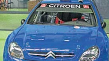<b>COCHE CAMPEÓN. </b>En la imagen, el Xsara WRC recién vendido.