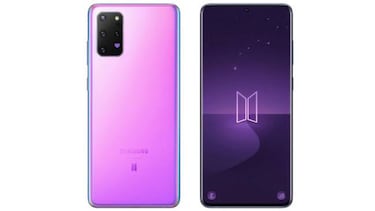 K-pop BTS presenta un Samsung Galaxy S20+ y Buds+ BTS Edition