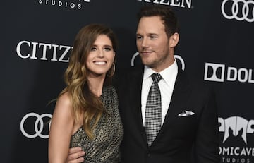 Katherine Schwarzenegger y Chris Pratt posaron juntos en la alfombra roja de la premier de Avengers: Endgame.