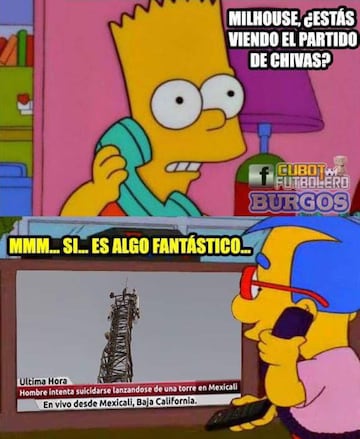 Los memes que dejó la victoria de Chivas contra Veracruz