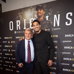 Laporta: “Renovaría a Araújo de por vida”