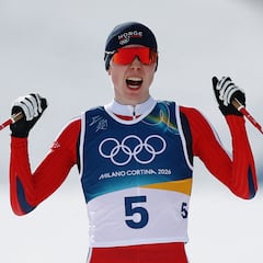 Oftebro domina el ‘patriarcado’ de la combinada nórdica