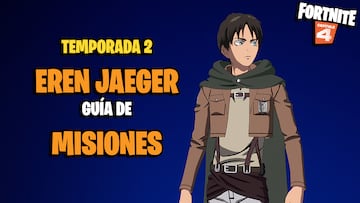 fortnite eren jaeger skin como conseguirla misiones