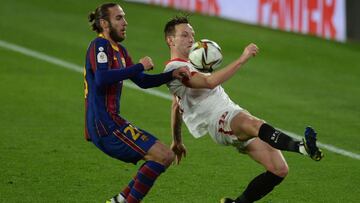 Sevilla 2 - Barcelona 0: resumen resultado y goles. Copa del Rey