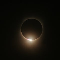 Qué son las perlas de Baily, el fenómeno único que podrás ver durante el eclipse solar total