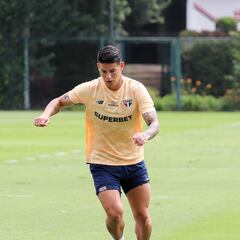 Carpini daría descanso a James en el inicio del Brasileirao