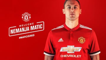 Matic, nuevo fichaje del Manchester United.