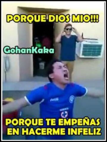 Los mejores memes de la eliminación de Cruz Azul