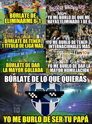 La derrota de los universitarios ante los Rayados, provocó que las redes sociales no perdonaran a los felinos con los memes.