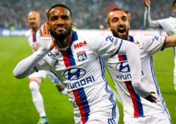 Alexandre Lacazette, jugador del Olympique Lyon.