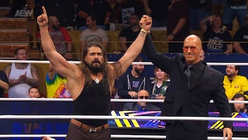 Andrade y Don Callis en AEW.