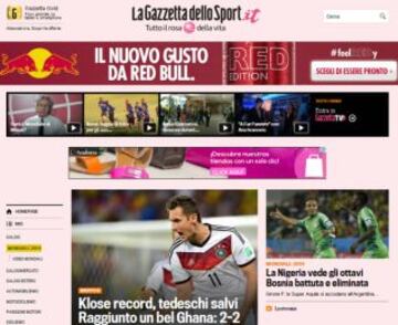 Portadas de la prensa extranjera