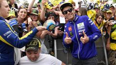 Rossi, un ídolo no sólo en el motociclismo.