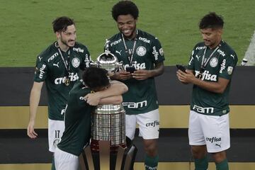 El Palmeiras, campe¨®n de la Copa Libertadores.