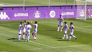Anuar reapareci¨® con el Real Valladolid Promesas.
