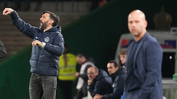 Eder Sarabia todava no sabe lo que es ganar como primer entrenador en El Sardinero.