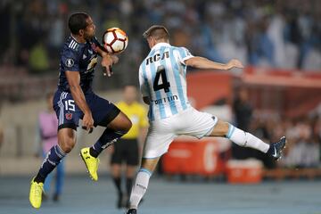 En imágenes: así se vivió el encuentro de la U y Racing