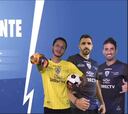 La extraña forma de presentar la alineación de este equipo