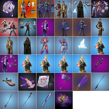Parche 22.30 de Fortnite: skins de Luke, Han Solo y Leia, evento Star Wars y más