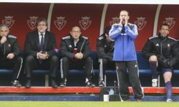 Alfredo ejerciendo de entrenador