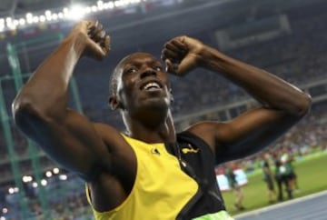 Bolt es leyenda: tercer oro en los 100 metros