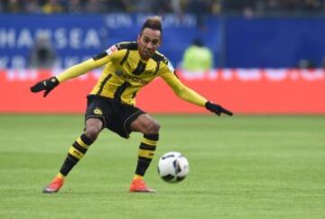 Quinto el gabonés del Dortmund, Pierre-Emerick Aubameyang, que puede llegar a correr 34,6 km/h