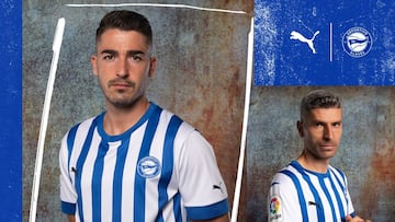 Nueva equipación del Alavés