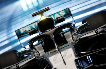 Detalle del nuevo Mercedes W09