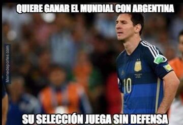 Los memes atizan a Argentina tras perder ante Croacia