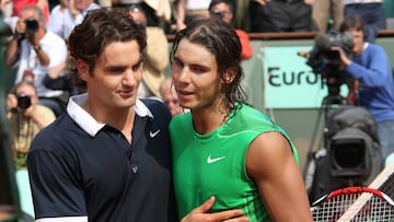 Las batallas Nadal-Federer en Roland Garros