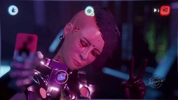 Recreación de Cyberpunk 2077 en Dreams