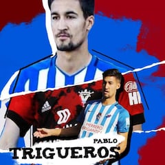 El central Trigueros firma por una temporada con el Mirandés