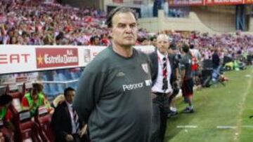 El técnico del Athletic de Bilbao, Bielsa.