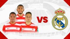 El Granada de Luis Su&aacute;rez, Santiago Arias y Carlos Bacca se enfrentar&aacute;n al Real Madrid. Los colombianos podr&iacute;an ser claves para el duelo clave