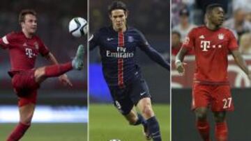 La Gazzetta: el Real Madrid irá ya a por Götze, Cavani y Alaba