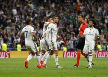 Cristiano Ronaldo empató el partido. 1-1.